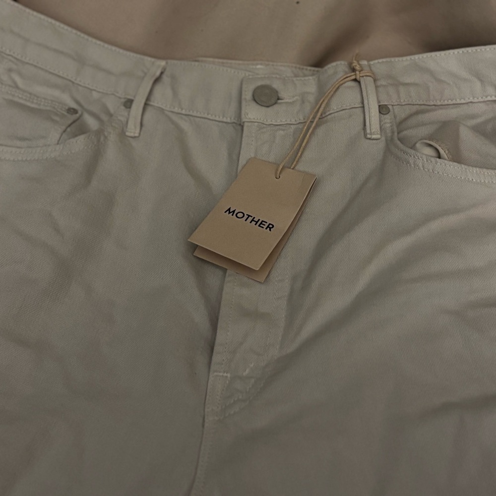 Mother Classic Beige Trousers